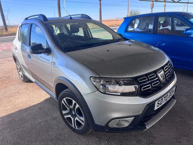 COMING SOON DACIA SANDERO STEPWAY SE TWENTY 0.9 TCE UK PLATED RHD IN SPAIN 41000 MILES 2020